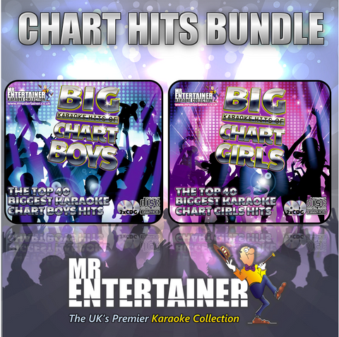 Mr Entertainer Big Karaoke Hits Chart Hits Bundle