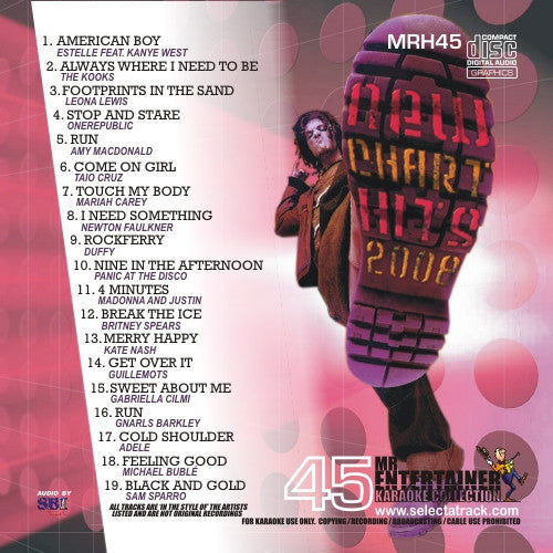 MRH045 - Chart Hits Volume 45 April 2008