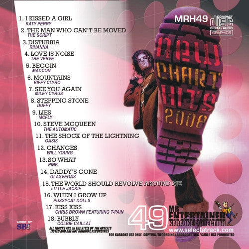MRH049 - Chart Hits Volume 49 Aug/Sep 2008