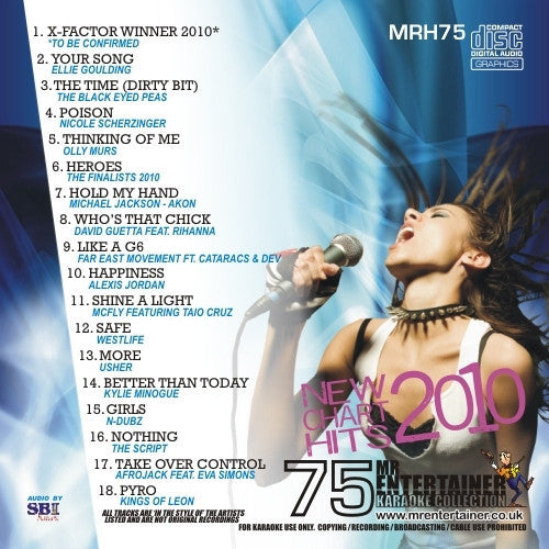 MRH075 - Chart Hits Volume 75 December 2010