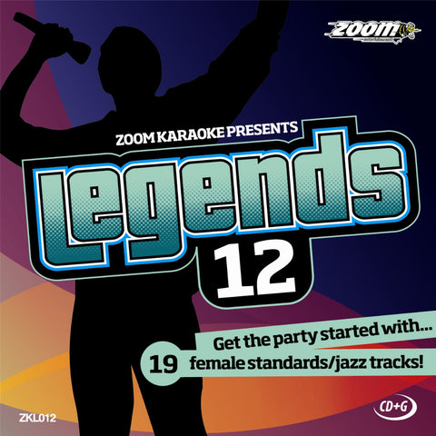 Zoom Karaoke ZKL012 Karaoke Legends 12 Eva Cassidy