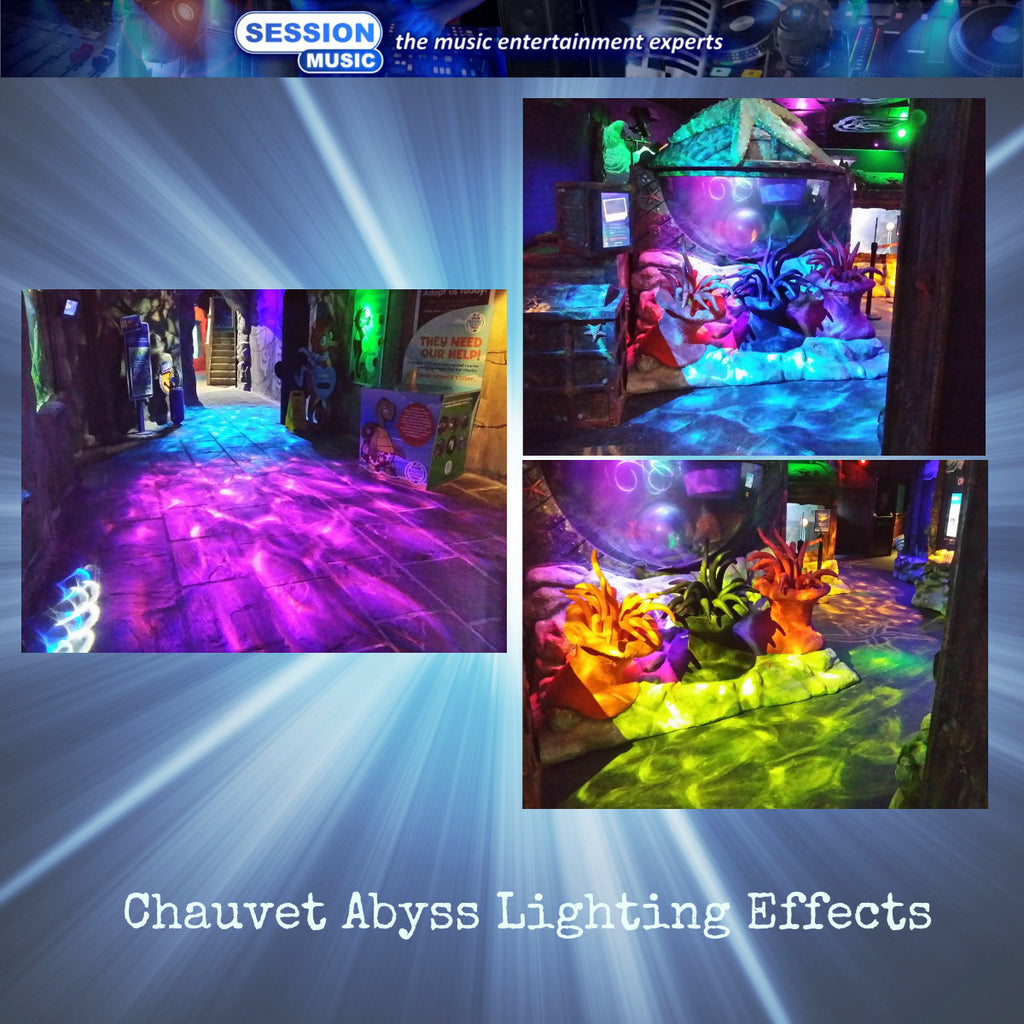 Chauvet Lighting Effects At SeaLife and Madame Tussauds