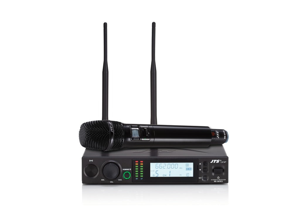 JTS RU-901G3 RU-G3TH Single Hand Held UHF Radio Mic System