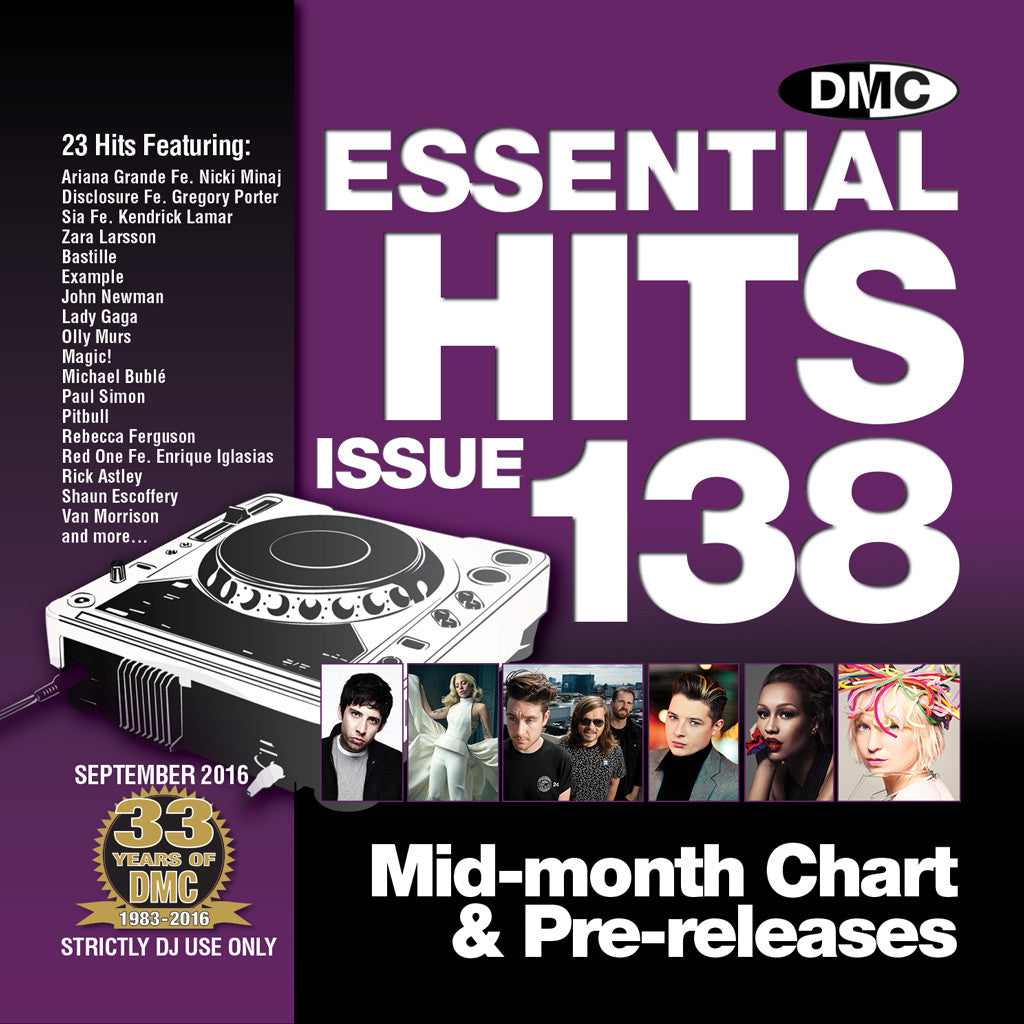 DMC Essential Hits 138 September 2016