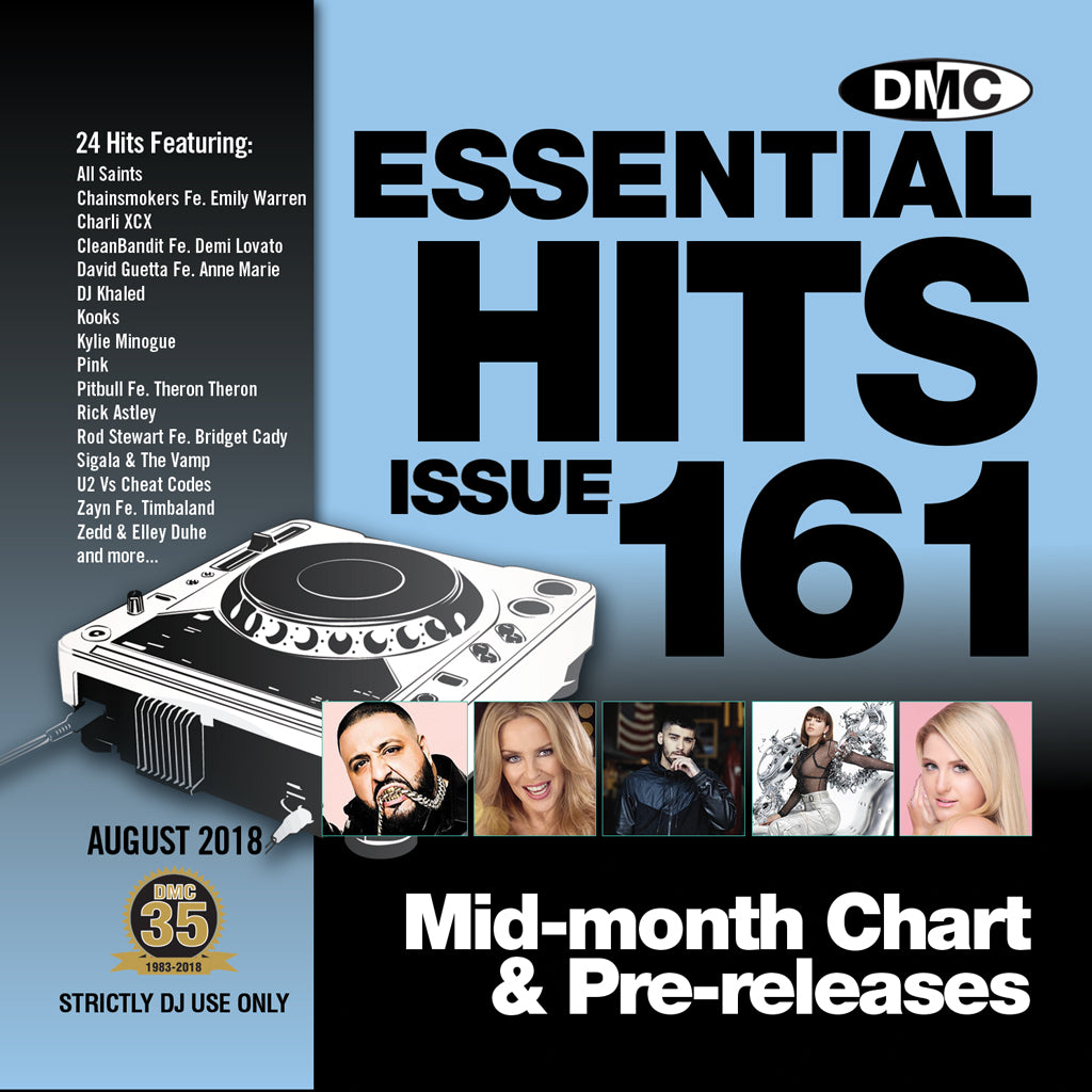 DMC Essential Hits 161 August 2018