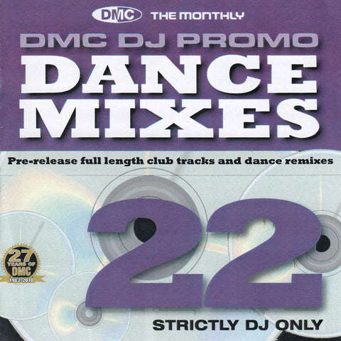 DMC DJ Only Dance Mixes 22
