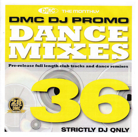 DMC DJ Only Dance Mixes 36