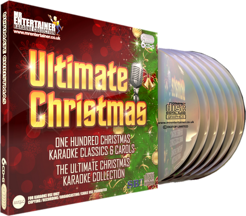 Mr Entertainer Karaoke Ultimate Christmas - 100 Song 6 Disc CD+G Set