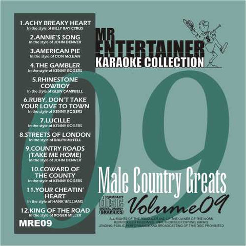 MRE09 - Male Country Greats