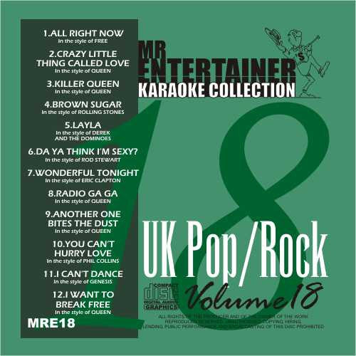MRE18 - UK Pop/Rock
