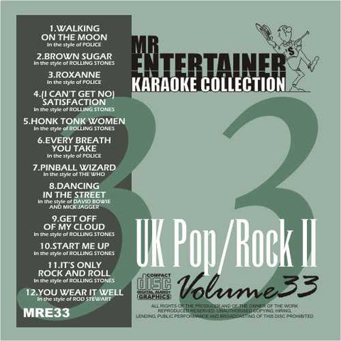 MRE33 - UK Pop/Rock 2