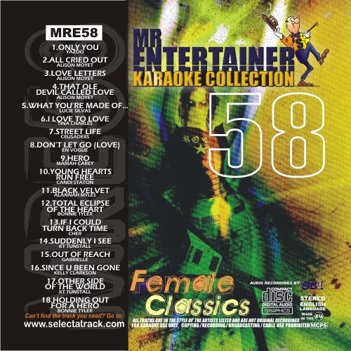 MRE58 - Female Classics