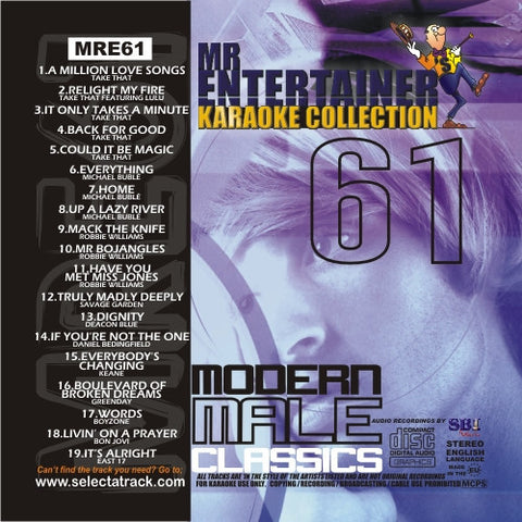 MRE61 - Modern Male Classics