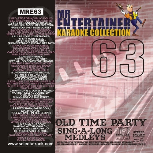 MRE63 - Old Time Party Sing a Long