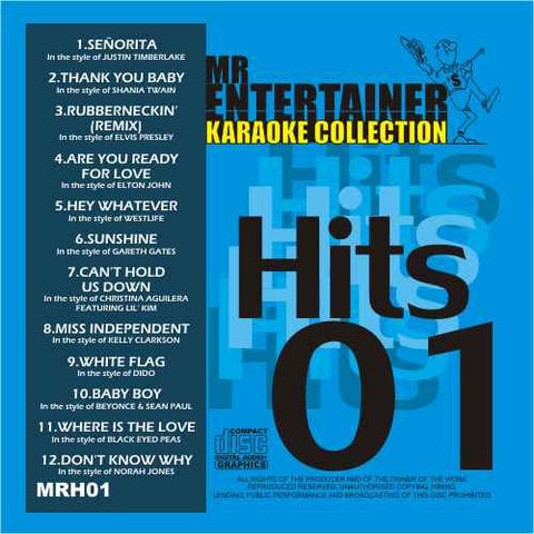 MRH001 - Chart Hits Volume 1  October 2003
