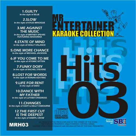 MRH003 - Chart Hits Volume 3  December 2003
