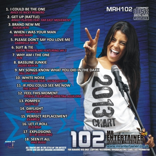 MRH102 - Chart Hits Volume 102  February 2013