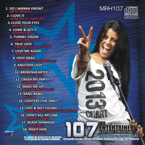 MRH107 - Chart Hits Volume 107  July 2013