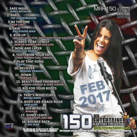 MRH150 - Chart Hits Volume 150 February 2017