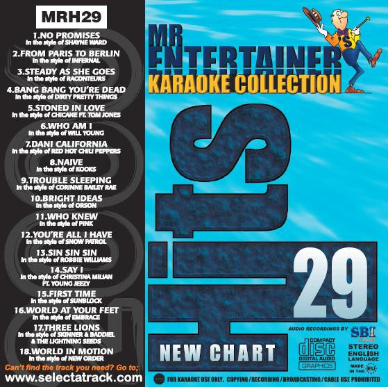 MRH029 - Chart Hits Volume 29  May 2006
