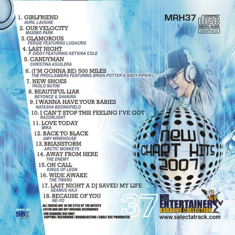 MRH037 - Chart Hits Volume 37  April 2007