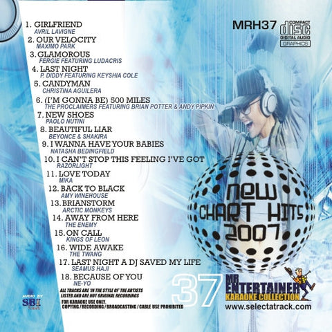 MRH037 - Chart Hits Volume 37  April 2007