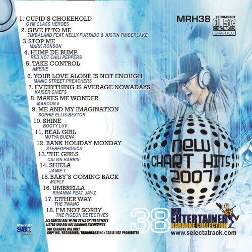 MRH038 - Chart Hits Volume 38  May 2007