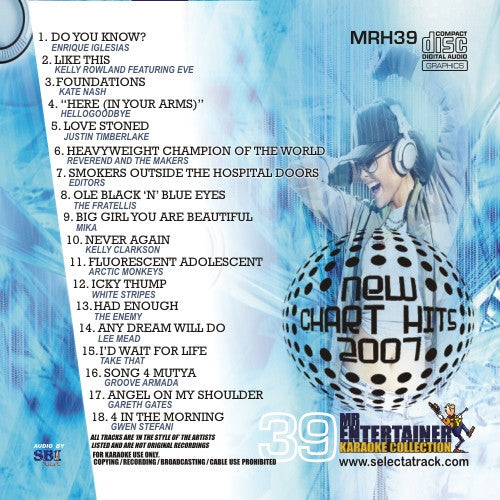 MRH039 - Chart Hits Volume 39  June/July 2007