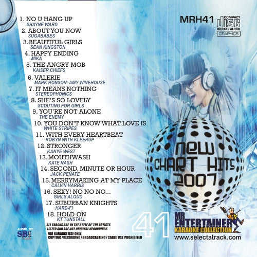 MRH041 - Chart Hits Volume 41  Sep/Oct 2007