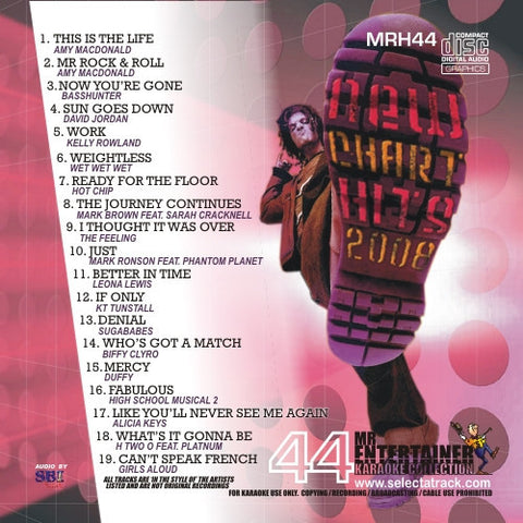 MRH044 - Chart Hits Volume 44  Feb/Mar 2008
