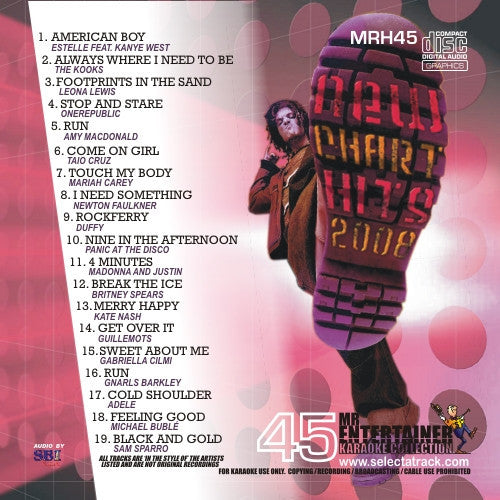MRH045 - Chart Hits Volume 45  April 2008