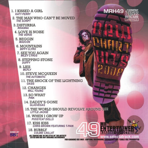 MRH049 - Chart Hits Volume 49  Aug/Sep 2008