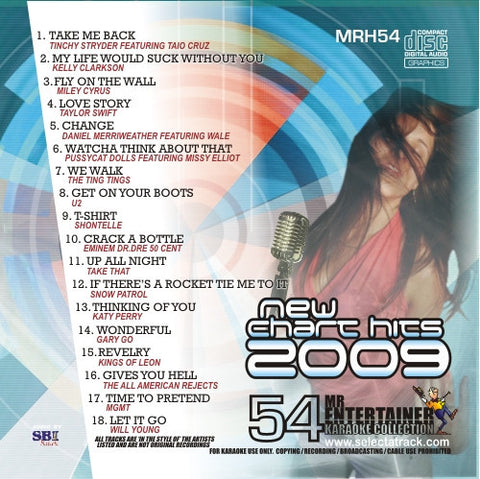 MRH054 - Chart Hits Volume 54  February 2009