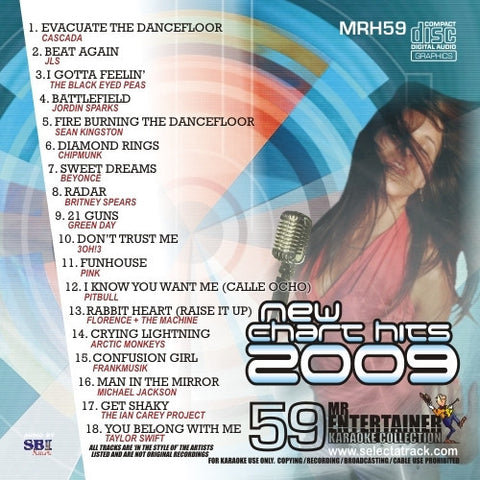 MRH059 - Chart Hits Volume 59  July 2009