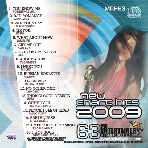 MRH063 - Chart Hits Volume 63  November 2009