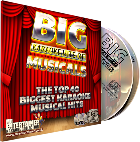 Mr Entertainer Big Karaoke Hits of Musicals