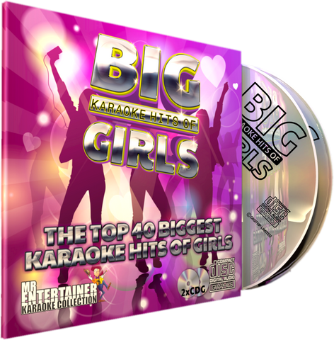 Mr Entertainer Big Karaoke Hits of Girls