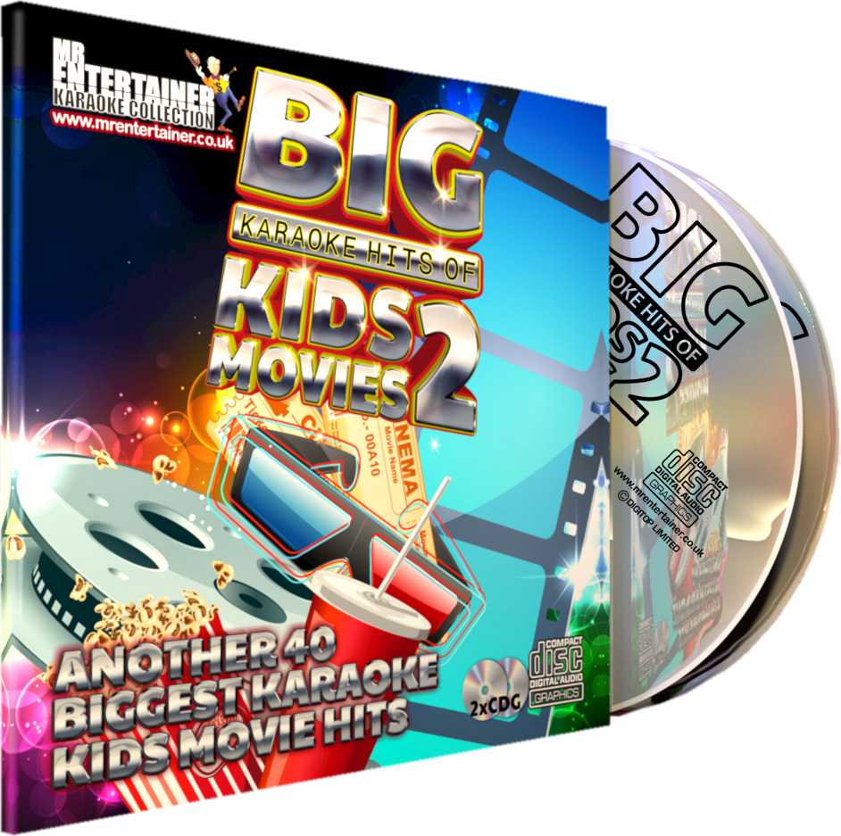 Mr Entertainer Big Karaoke Hits of Kids Movies Vol – Session Music