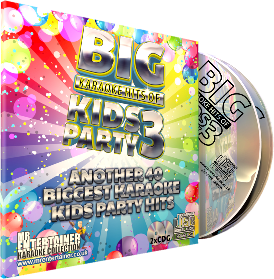 Mr Entertainer Big Karaoke Hits of Kids Party Vol 3