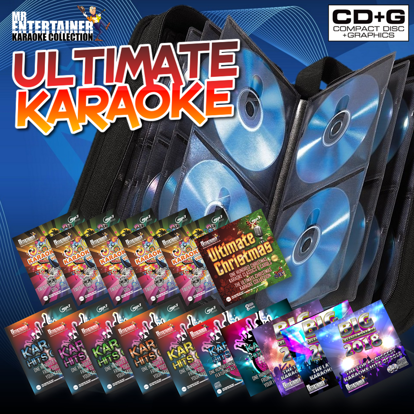 Mr Entertainer Karaoke Ultimate Karaoke Package - Over 1400 Songs