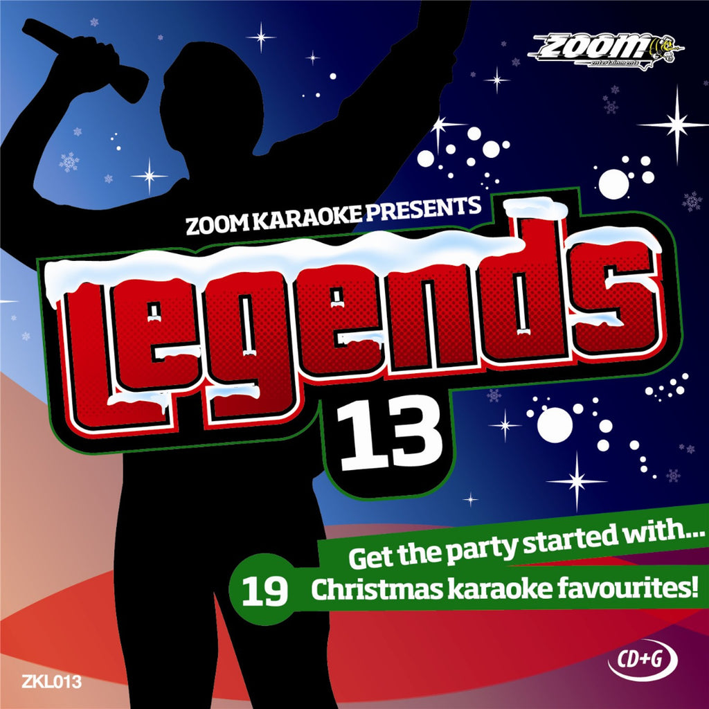 Zoom Karaoke ZKL013 Karaoke Legends 12 Christmas 2