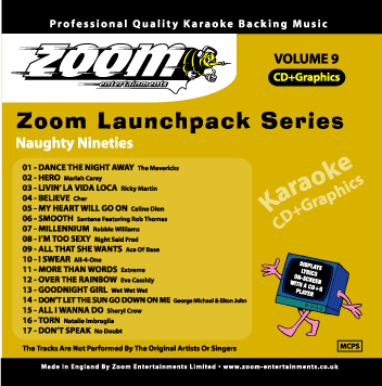 Zoom Karaoke ZLP009  Launchpack Disc 9