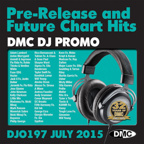 DMC DJ Promo 197 Double CD Compilation July 2015