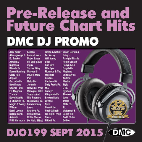DMC DJ Promo 199 Double CD Compilation September 2015