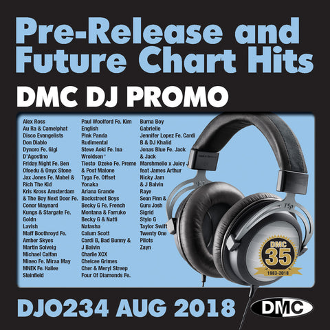 DMC DJ Promo 234 August 2018