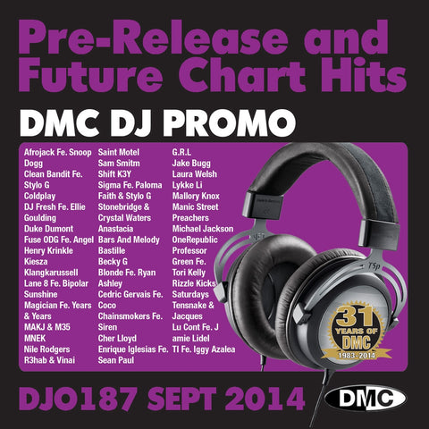 DMC DJ Promo 187 Double CD Compilation September 2014