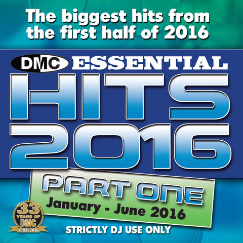 DMC Essential Hits 2016 Part One (Jan - June 2016)