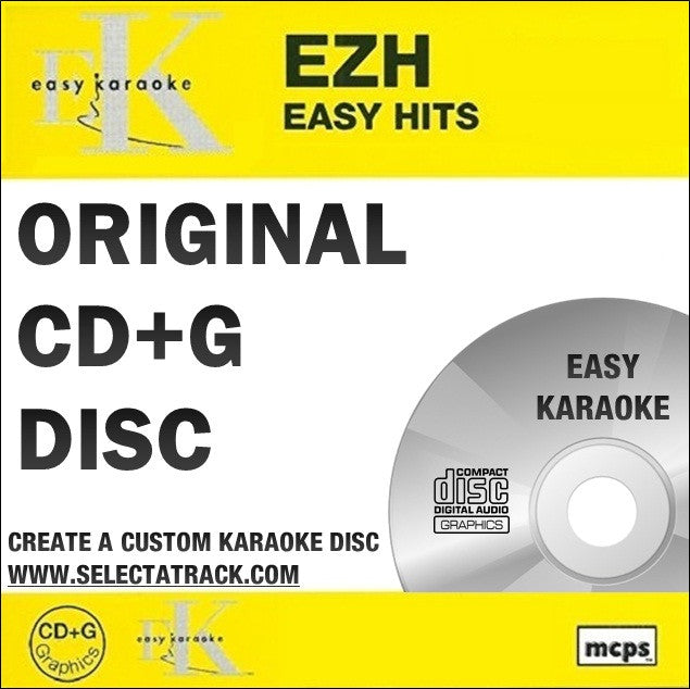 Easy Karaoke Hits CDG Disc EZH76 - Easy Chart Hits