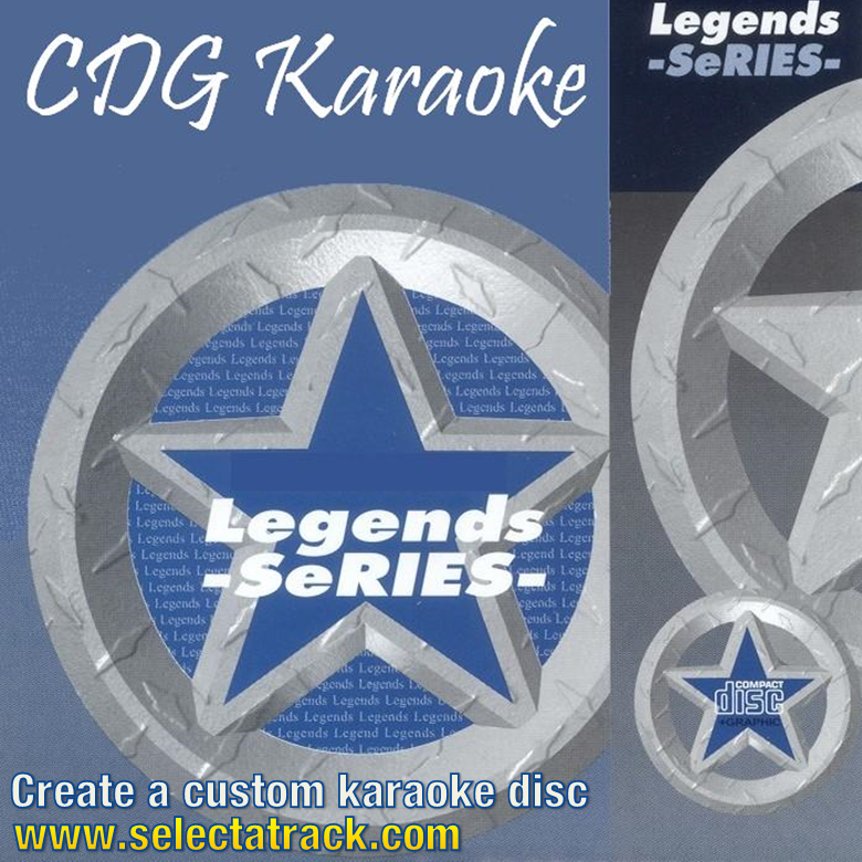 Legends Karaoke CDG Disc LEG B008 - CDG Karaoke Disc