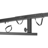 T-bar lighting extension for speaker stand